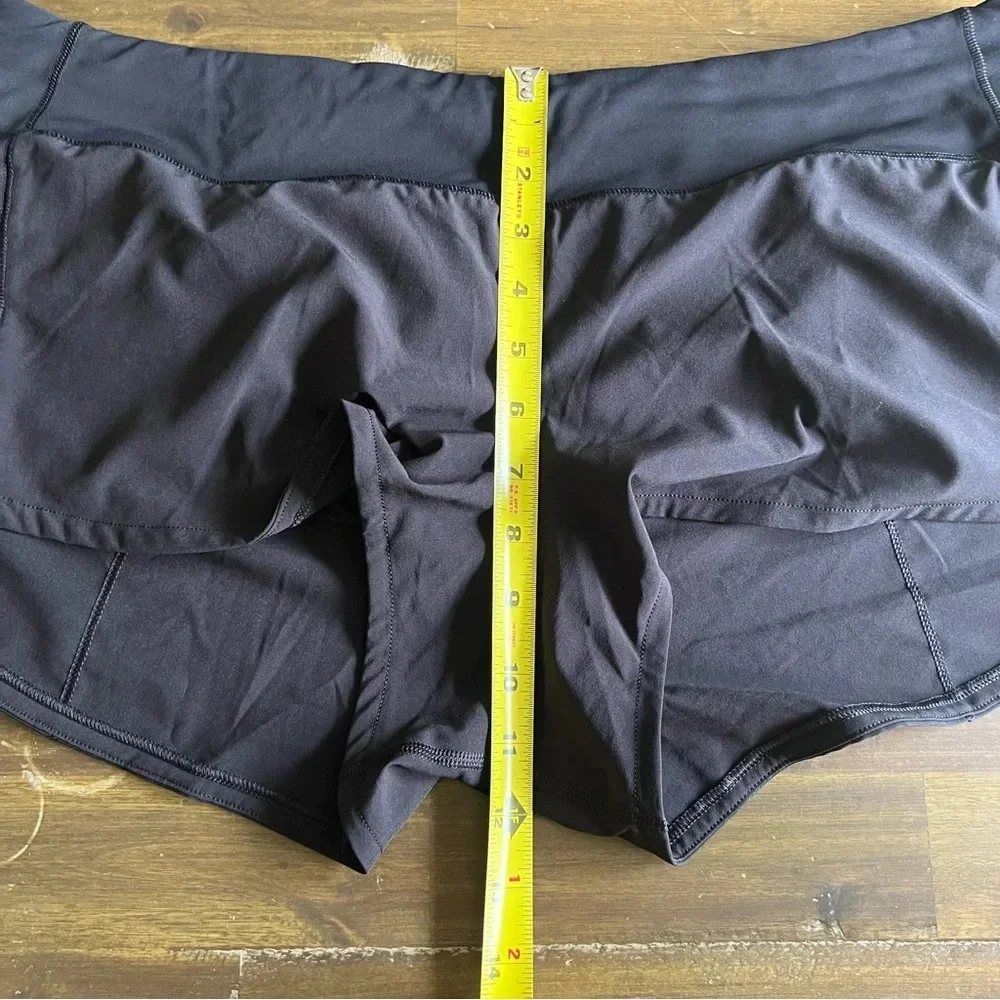 Lululemon Speed Up Black Shorts
